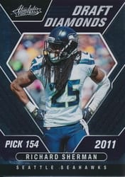 2022 Panini Absolute Draft Diamonds Richard Sherman #DD-12 card