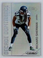 2024 Panini Prizm Deca Decade Dominance Richard Sherman #6 card