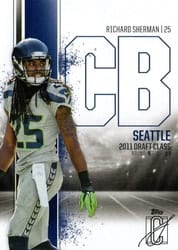 2024 Topps Signature Class Base Set Richard Sherman #56 card