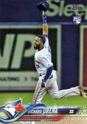 2018 Topps Base Set Richard Urena #148 card