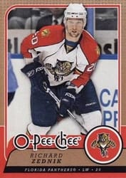 2008-09 O-Pee-Chee Base Set Richard Zednik #106 card