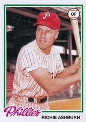 2022 Topps Archives Base Set Richie Ashburn #187 card