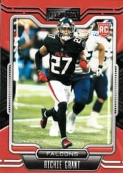 2021 Panini Playbook Base Set Richie Grant #159 card