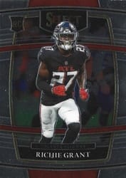 2021 Panini Select Base Set Richie Grant #90 card