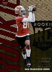 2018 Panini Absolute Base Set Richie James #139 card