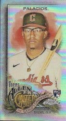 2022 Topps Allen & Ginter Chrome Base Set Richie Palacios #224 card