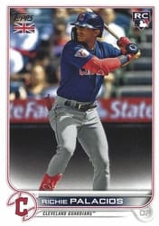 2022 Topps UK Edition Base Set Richie Palacios #90 card