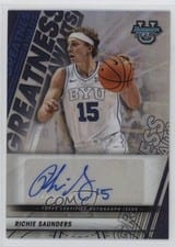 2025-26 Bowman University Best Greatness Awaits Autographs Richie Saunders #GA-RS card
