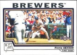 2004 Topps Base Set Richie Sexson #29 card
