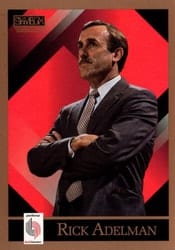 1990-91 SkyBox Base Set Rick Adelman #322 card