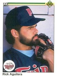 1990 Upper Deck Base Set Rick Aguilera #11 card
