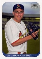 2018 Topps Archives Snapshots Base Rick Ankiel #AS-RA card