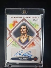 2023-24 Topps Motif Headline Signatures Rick Barry #HS-RB card