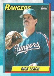 1990 Topps Base Set Rick Leach #27 card