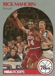 1990-91 Hoops Base Set Rick Mahorn #230 card