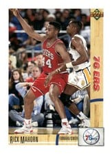1991-92 Upper Deck Base Set Rick Mahorn #42 card
