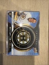 2023-24 Upper Deck Trilogy Signature Pucks Rick Middleton #SP-RM card