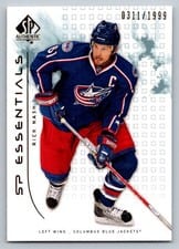 2009 SP Authentic Rick Nash #145 card