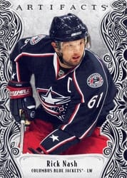 2025-26 Upper Deck Artifacts Base Set Rick Nash #170 card