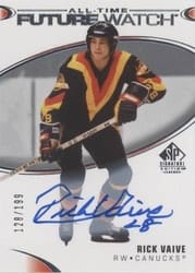 2020-21 SP Signature Edition Legends Base Set Rick Vaive #381 card