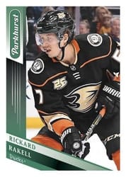 2019-20 Parkhurst Base Set Rickard Rakell #208 card