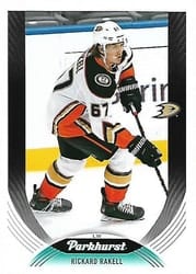 2020-21 Parkhurst Base Set Rickard Rakell #36 card