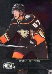 2020-21 SkyBox Metal Universe Base Set Rickard Rakell #67 card