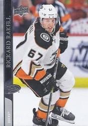 2020-21 Upper Deck Base Set Rickard Rakell #5 card