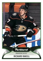 2021-22 Parkhurst Base Set Rickard Rakell #158 card
