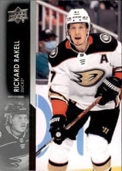 2021-22 Upper Deck Base Set Rickard Rakell #254 card