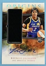 2024 Panini Origins WNBA Jersey Autographs Rickea Jackson #JA-RJ card
