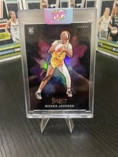2024 Panini Select WNBA Black Color Blast Rickea Jackson #1 card