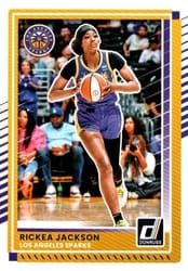 2025-26 Donruss WNBA Base Set Rickea Jackson #49 card
