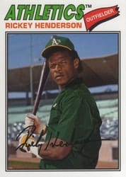 2018 Topps Archives Base Set Rickey Henderson #128 card
