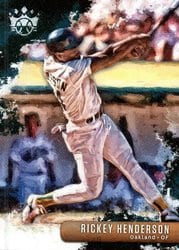2019 Panini Diamond Kings Base Set Rickey Henderson #85 card