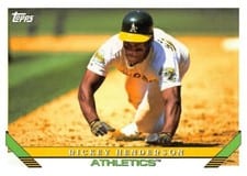 2019 Topps Archives Rickey Henderson #227 card