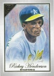 2019 Topps Gallery Base Set Rickey Henderson #152 card