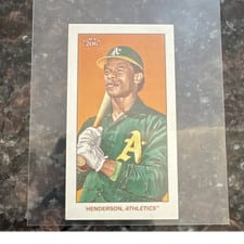 2020 Topps 206 Rickey Henderson Sovereign card