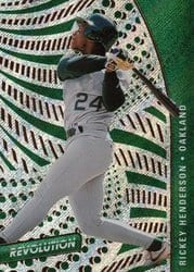 2021 Panini Chronicles Revolution Rickey Henderson #26 card