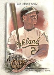 2022 Topps Allen & Ginter Base Set Rickey Henderson #12 card