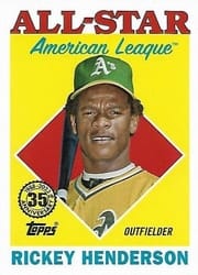 2023 Topps 1988 Topps All-Stars Rickey Henderson #88AS-32 card