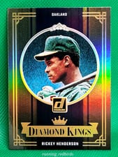 2024 Donruss Diamond Kings Rickey Henderson #3 card