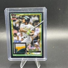 2026 Topps 1991 Topps Relics Rickey Henderson #91R-RH card