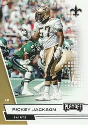 2020 Panini Playoff Base Set Rickey Jackson #139 card