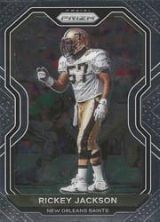 2020 Panini Prizm Base Set Rickey Jackson #252 card