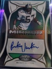 2022 Panini Certified Mirror Signatures Rickey Jackson #MS-RJ card