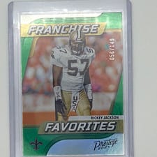 2024 Panini Prestige Franchise Favorites Rickey Jackson #13 card