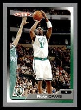 2005-06 Topps Total Base Set Ricky Davis #44 card