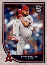 2018 Topps Big League Base Set Ricky Nolasco #229 card