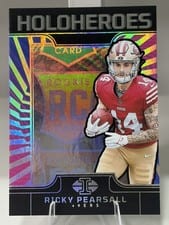 2024 Panini Illusions HoloHeroes Rookies Ricky Pearsall #29 card